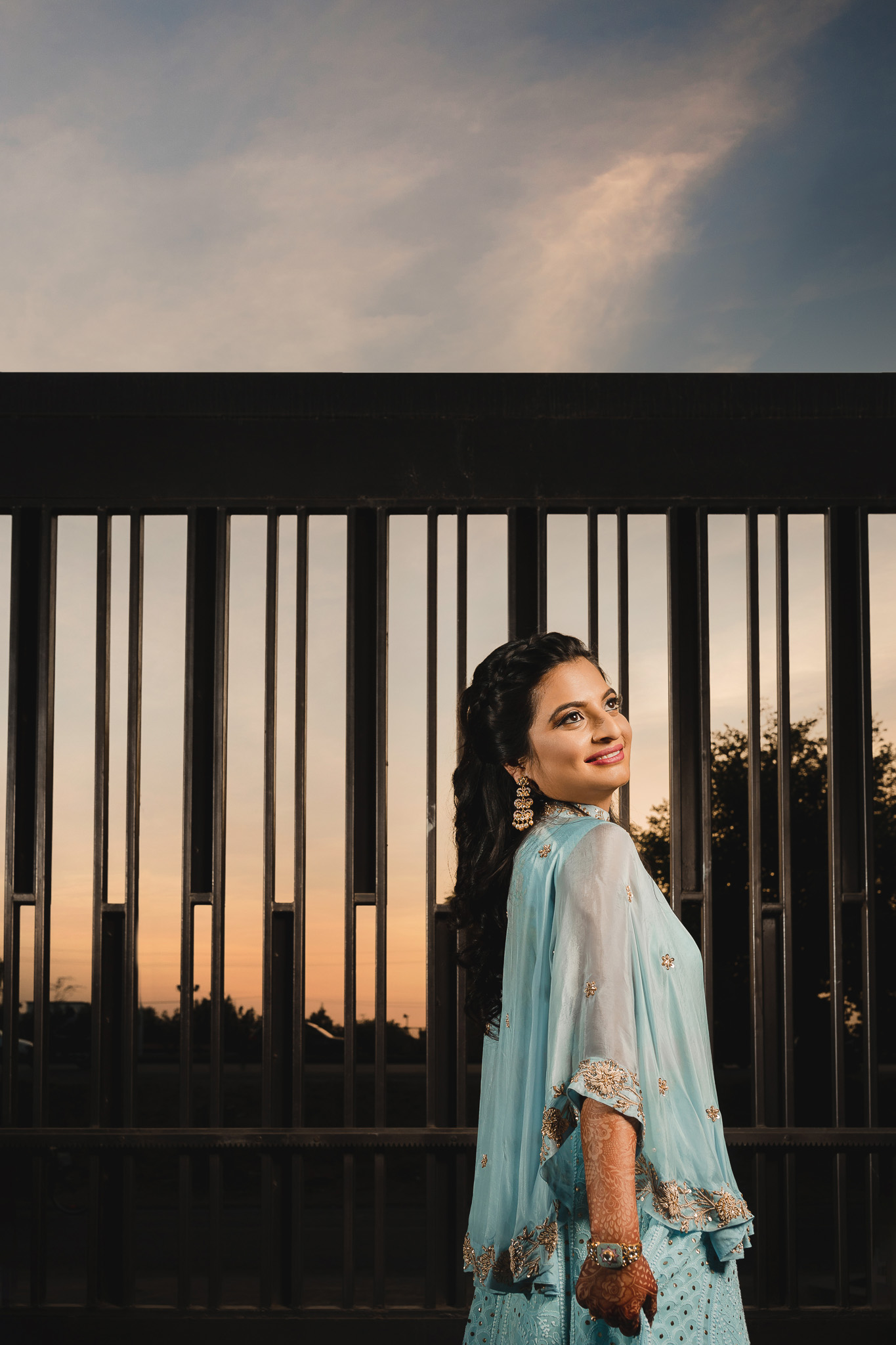 Nishant Disha Wedding Couple Portrait