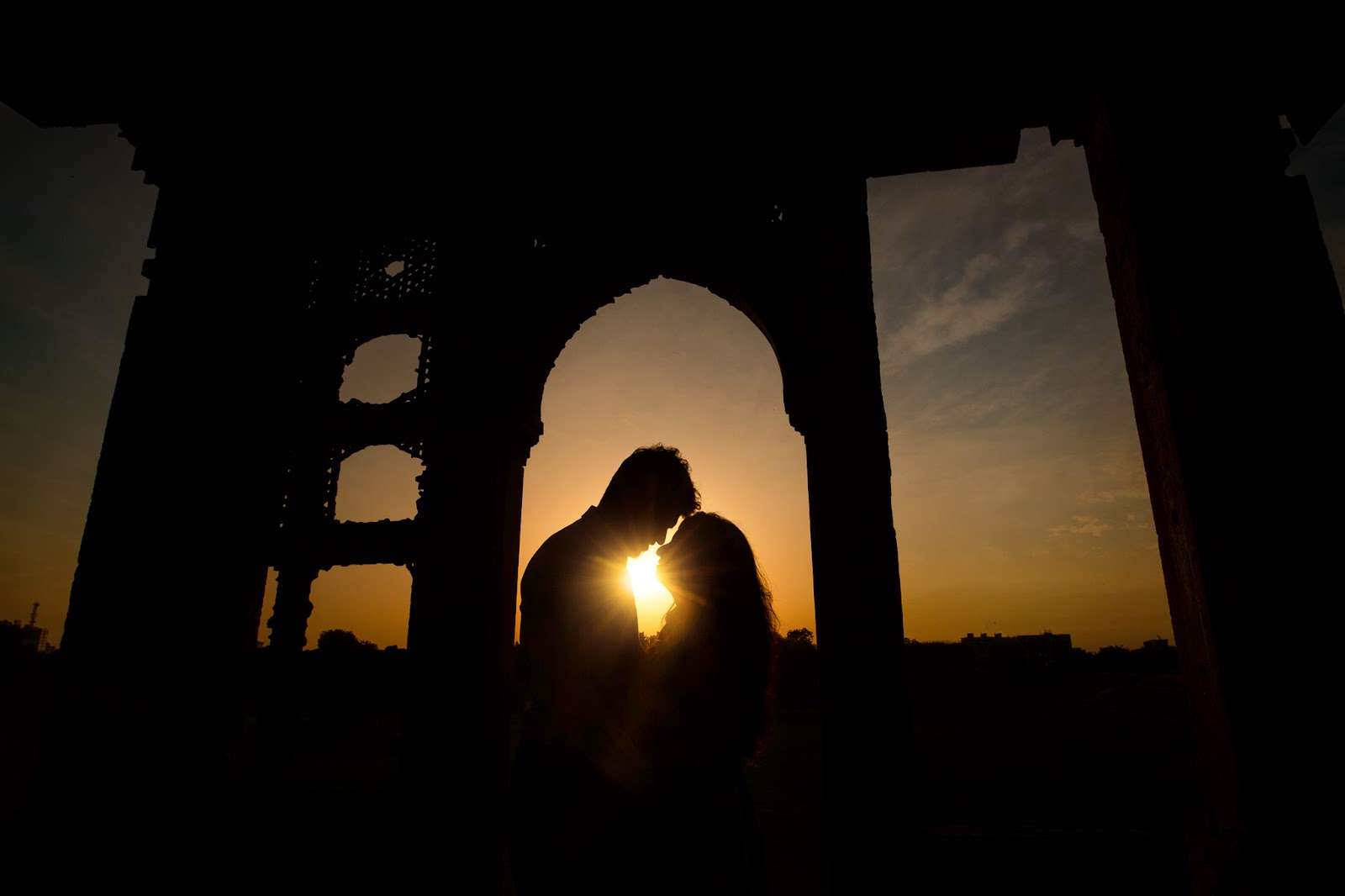 Nishant Disha Pre-Wedding Golden Hour Gujarat