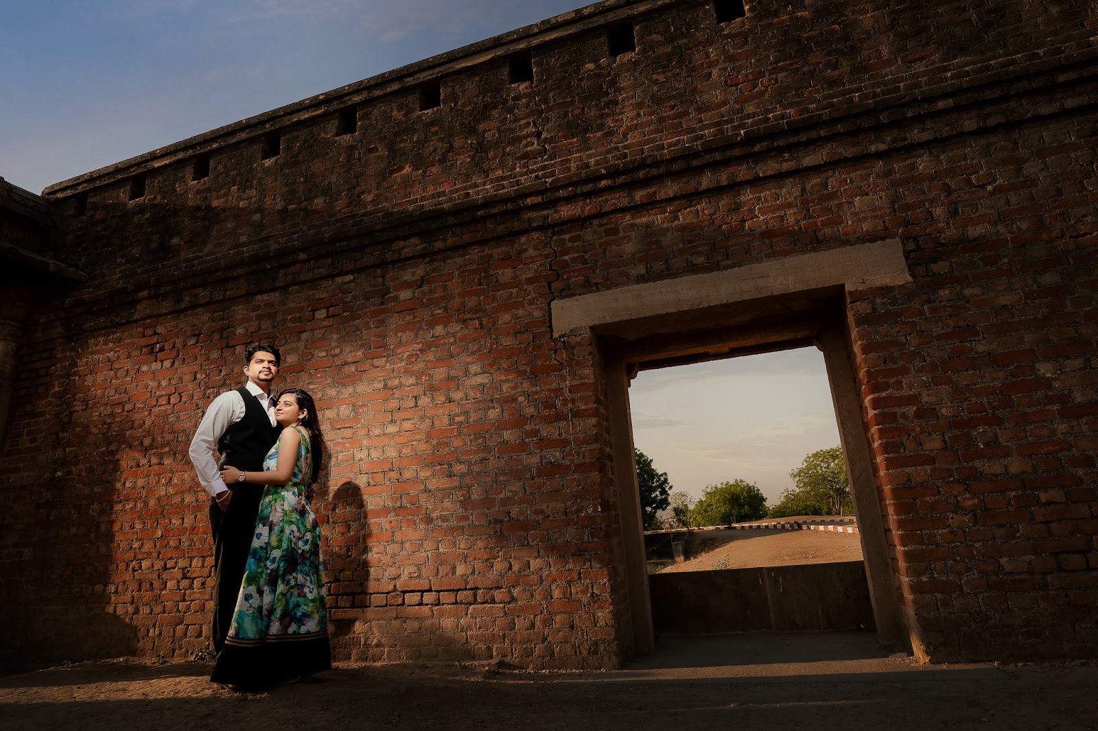 Nishant Disha Pre-Wedding Photography Golden Hour India