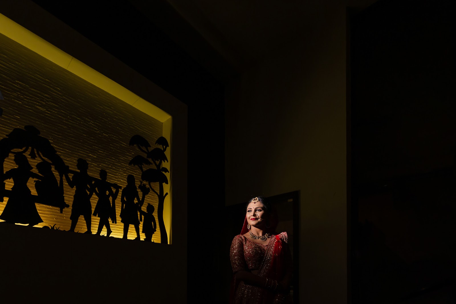 Smit Aashka Wedding Golden Hour Gujarat